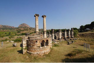 Buildings in Sardis